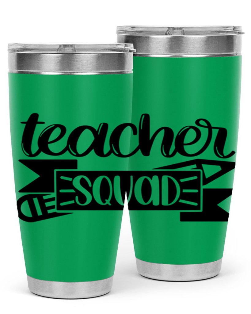 Teacher Squad Style 48#- teacher- tumbler