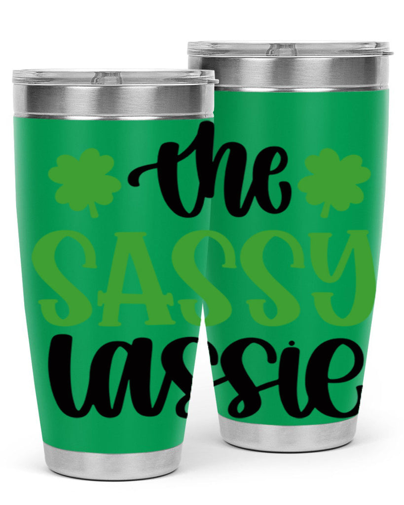 The Sassy Iassie Style 26#- St Patricks Day- Tumbler