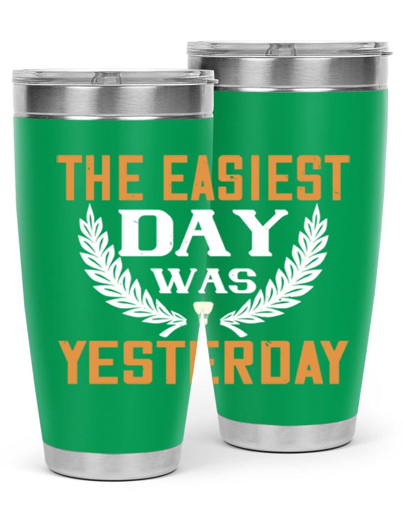 The easiest day was yesterday 1834#- badminton- Tumbler