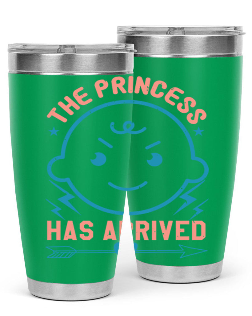 The princess has arrived Style 10#- baby shower- tumbler