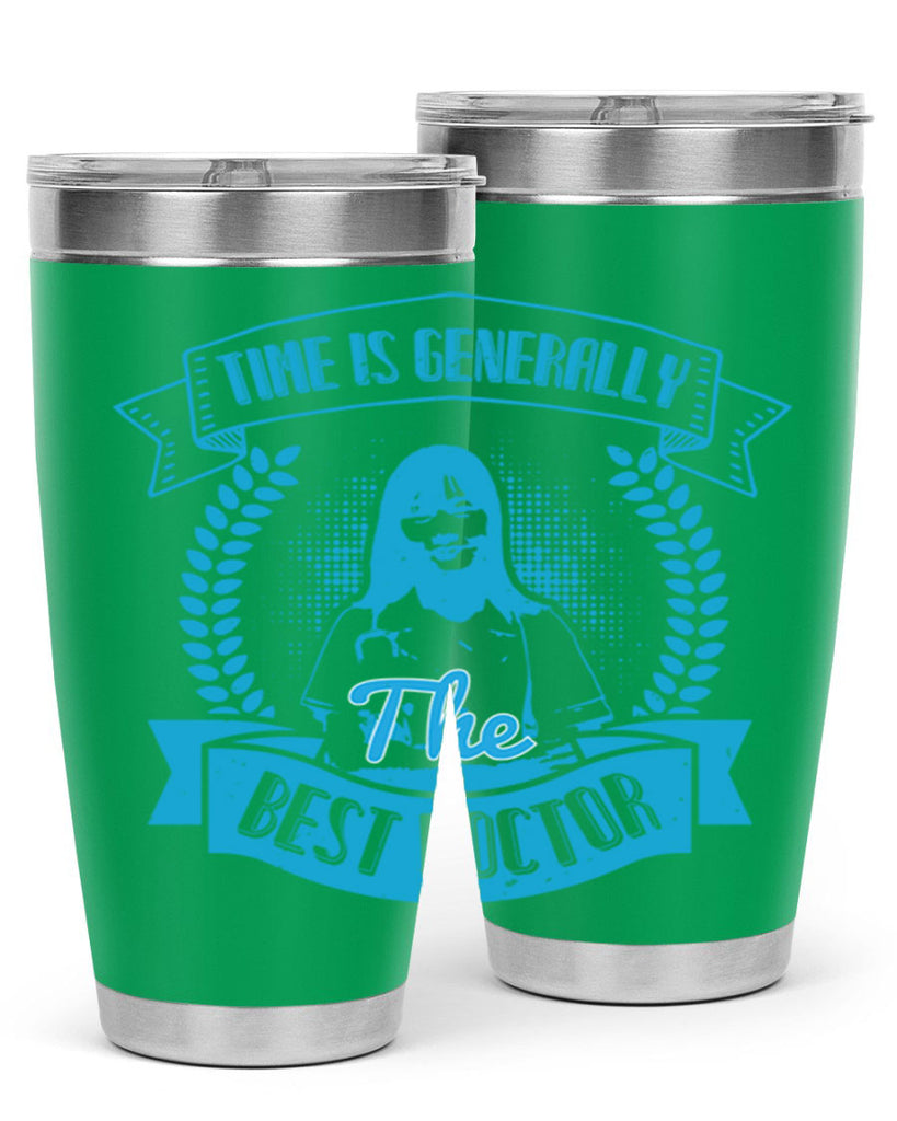 Time is generally the best doctor Style 12#- medical- tumbler