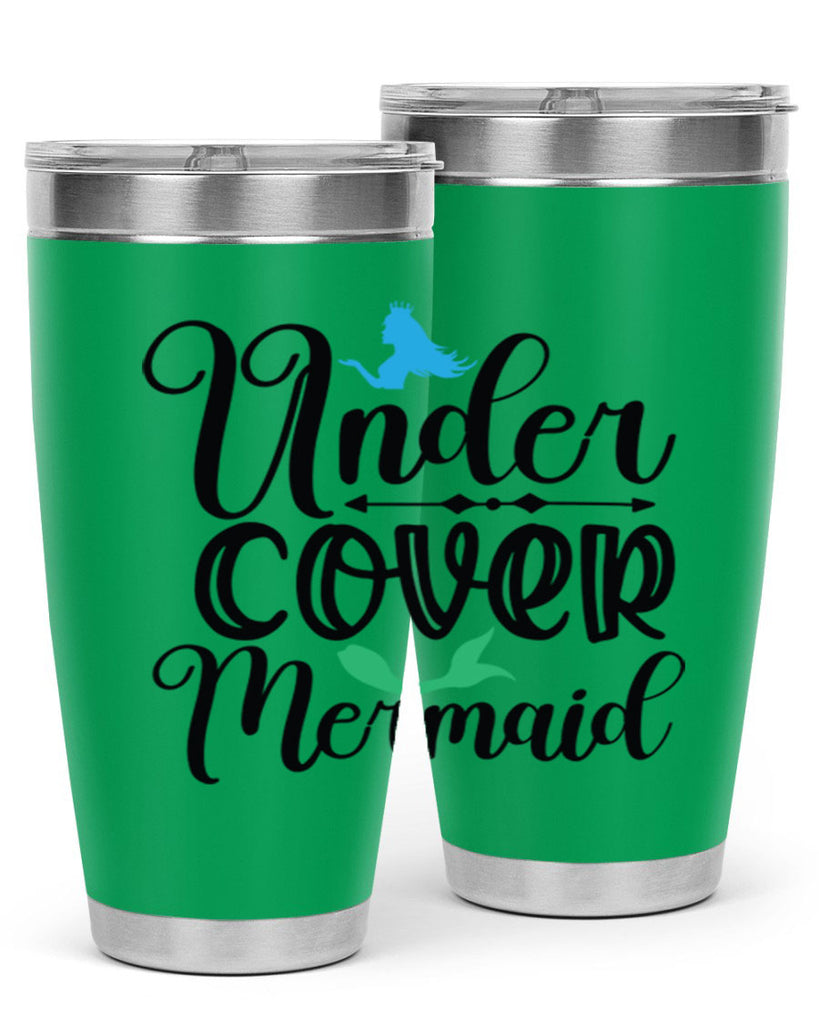 Under Cover Mermaid 651#- mermaid- Tumbler