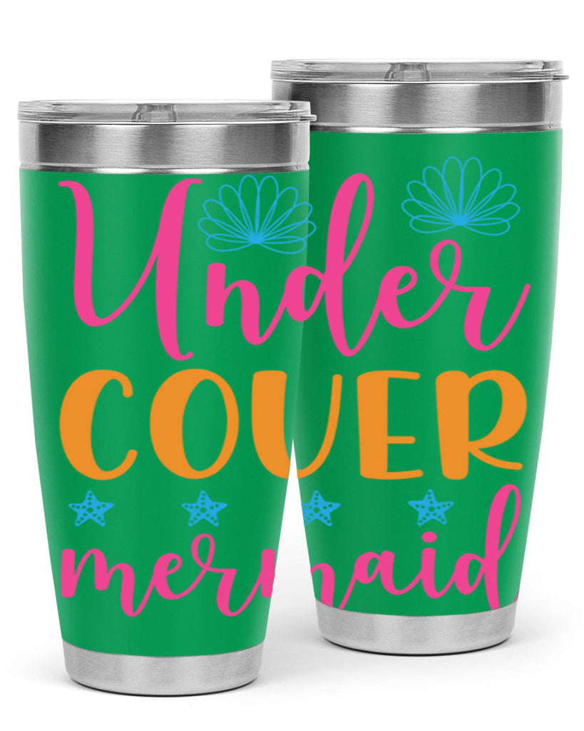Under Cover Mermaid Design 653#- mermaid- Tumbler