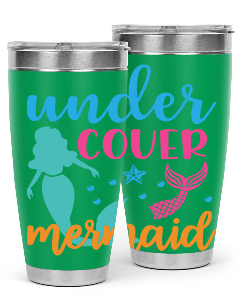 Under Cover Mermaid Design 654#- mermaid- Tumbler