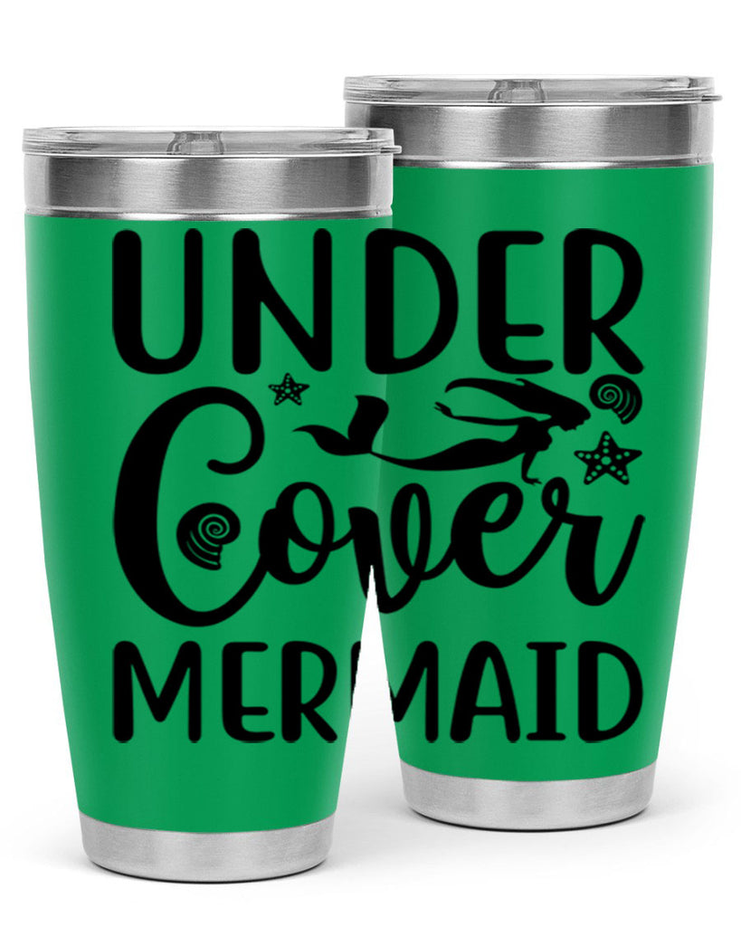 Under cover mermaid design 655#- mermaid- Tumbler