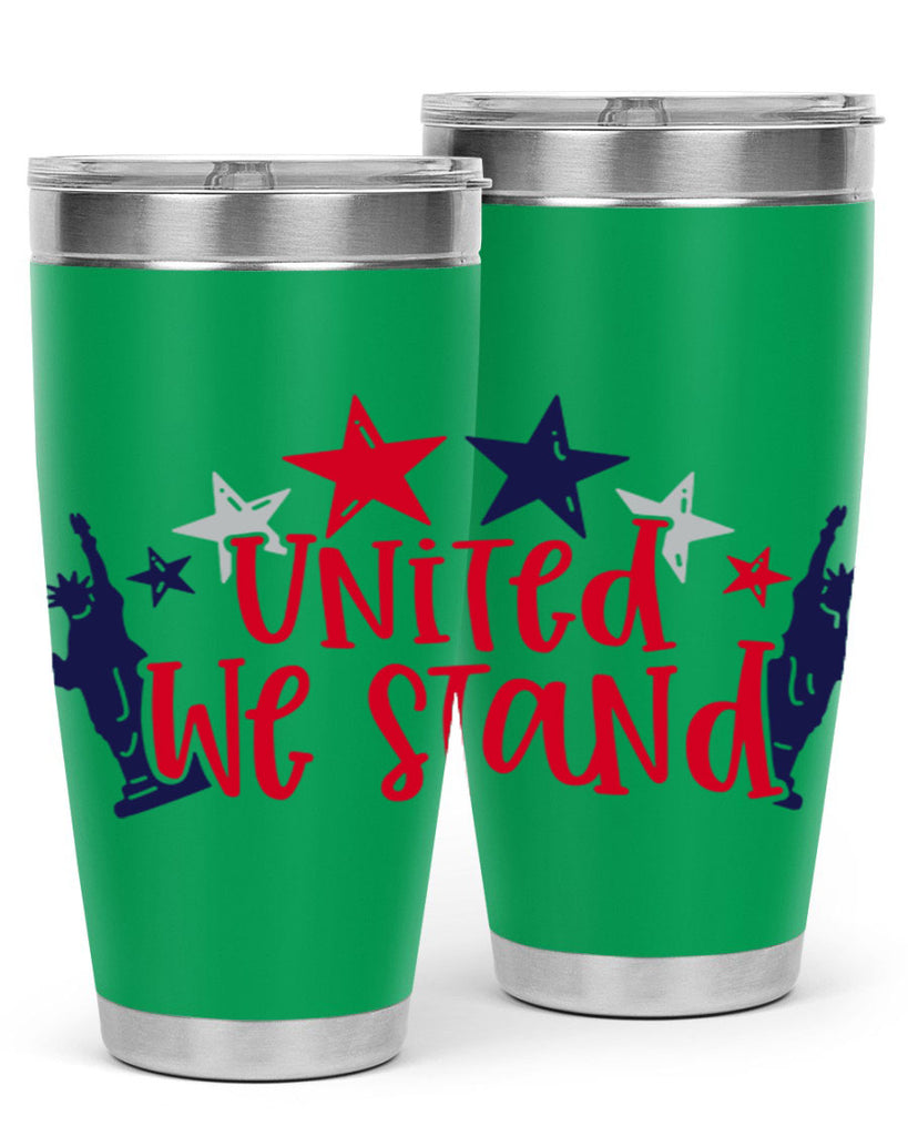 United We Stand Style 179#- Fourt Of July- Tumbler