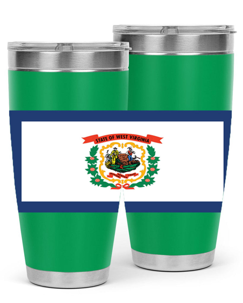 West Virginia 3#- stateflags- Tumbler