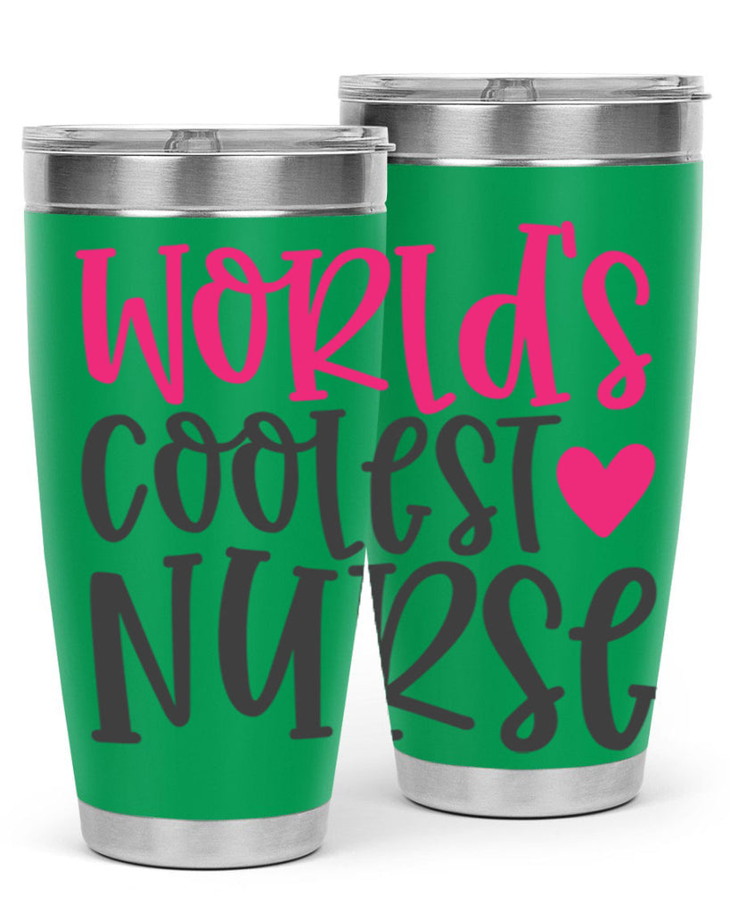 Worlds Coolest Nurse Style 342#- nurse- tumbler