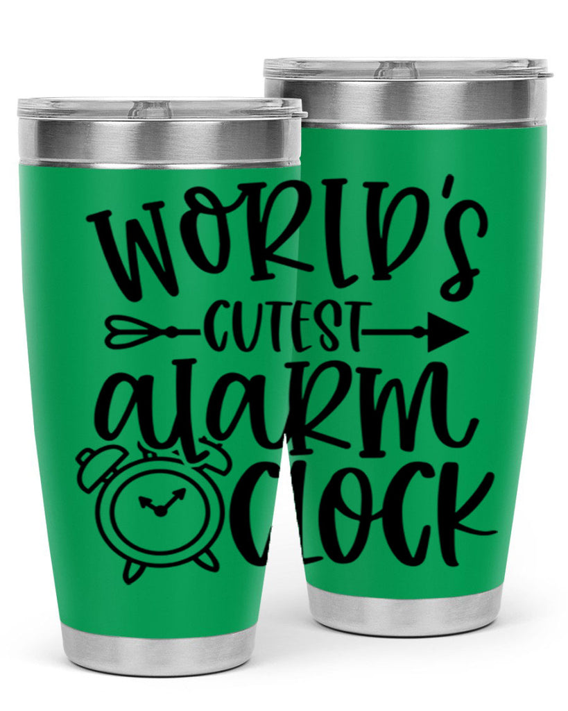Worlds Cutest Alarm Clock Style 14#- baby- tumbler