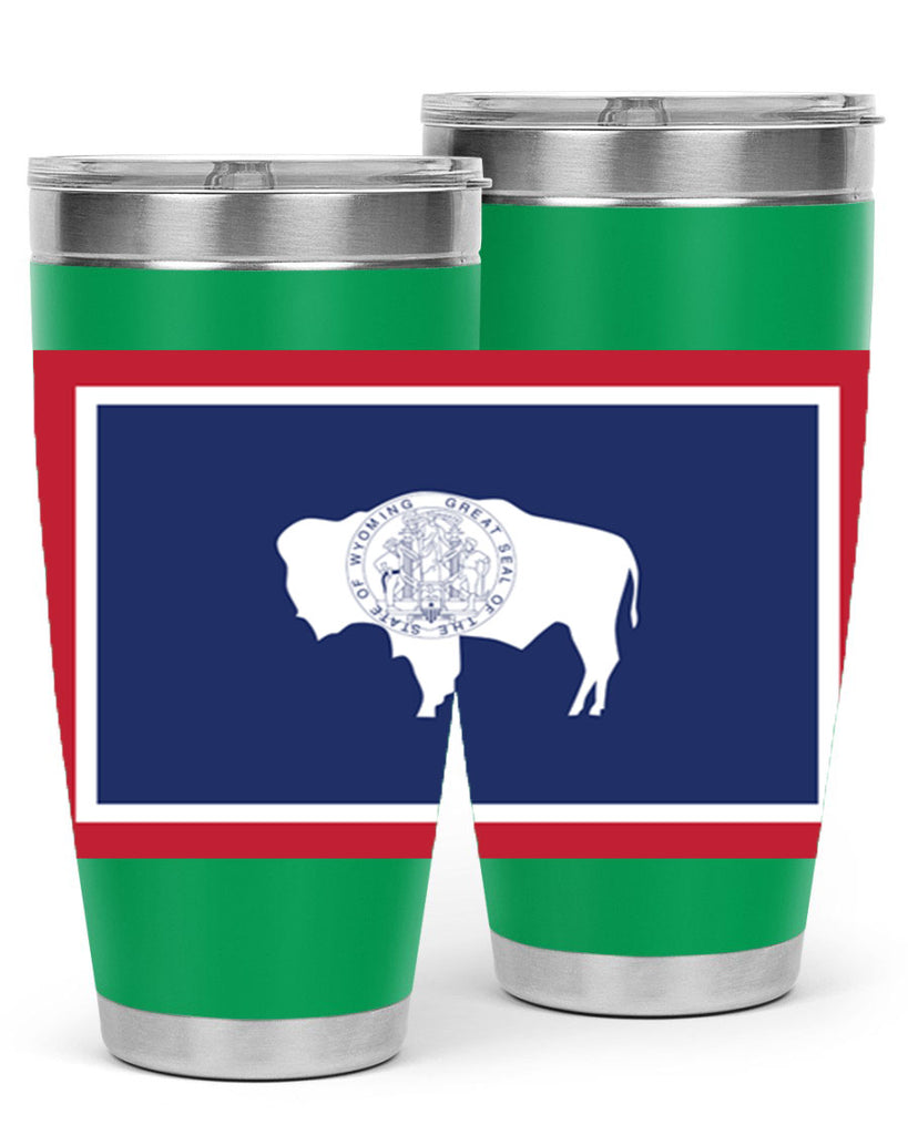Wyoming 1#- stateflags- Tumbler