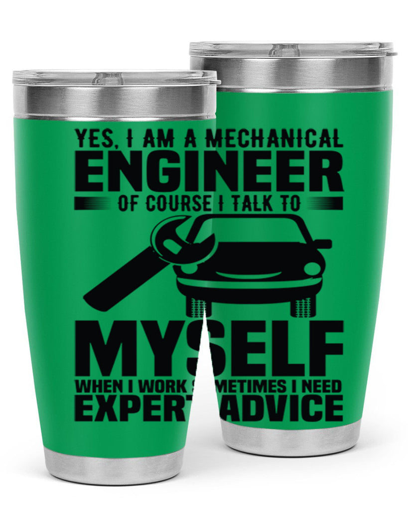 Yes I Am A Mechanical Style 1#- engineer- tumbler