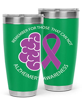 alzheimers awareness style 40#- alzheimers- Tumbler