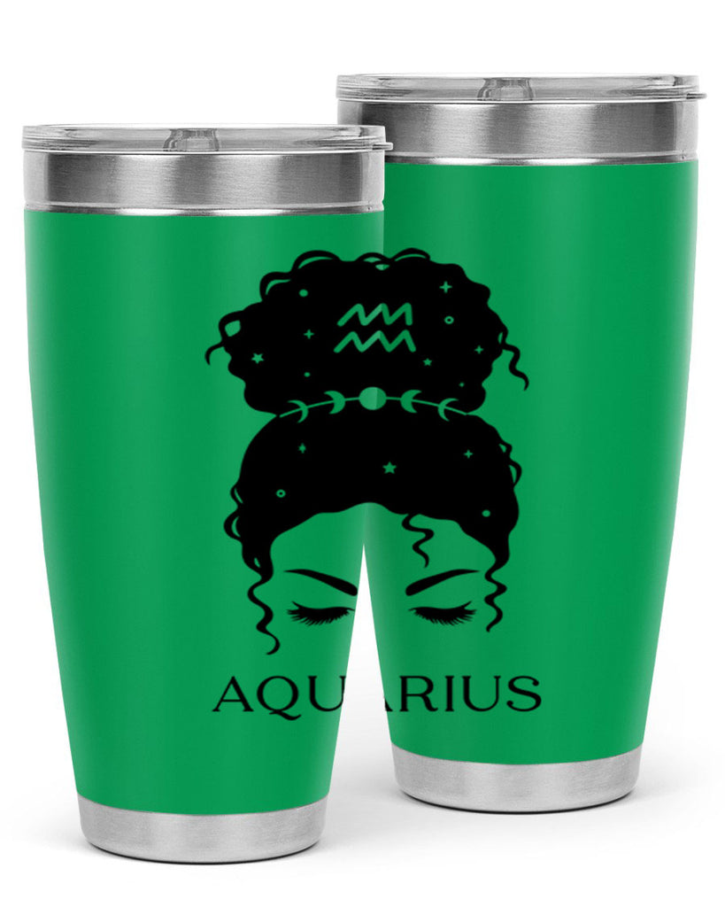 aquarius 81#- zodiac- Tumbler