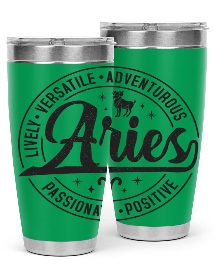 aries 102#- zodiac- Tumbler