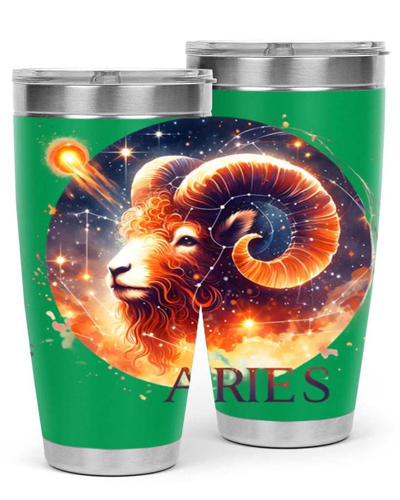 aries 130#- zodiac- Tumbler