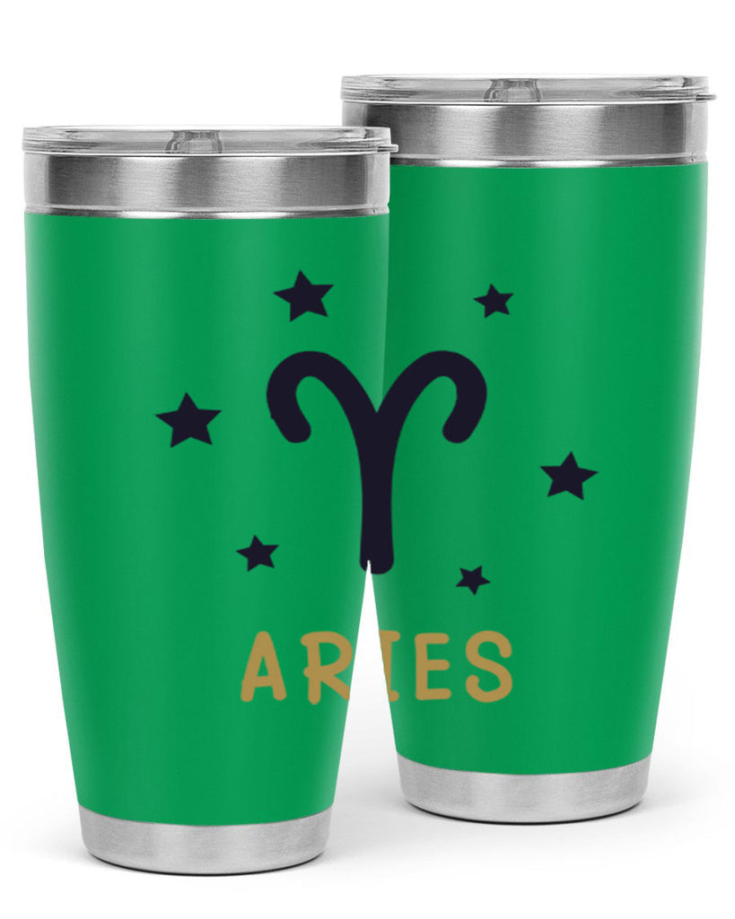 aries 135#- zodiac- Tumbler