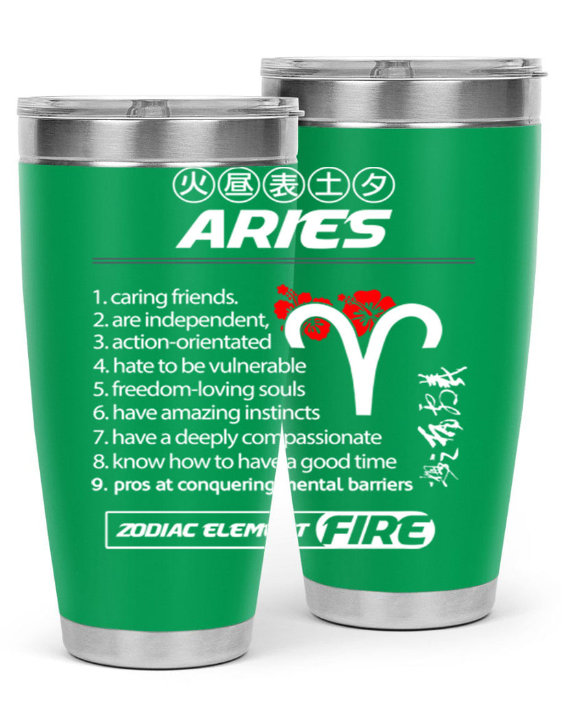 aries 137#- zodiac- Tumbler