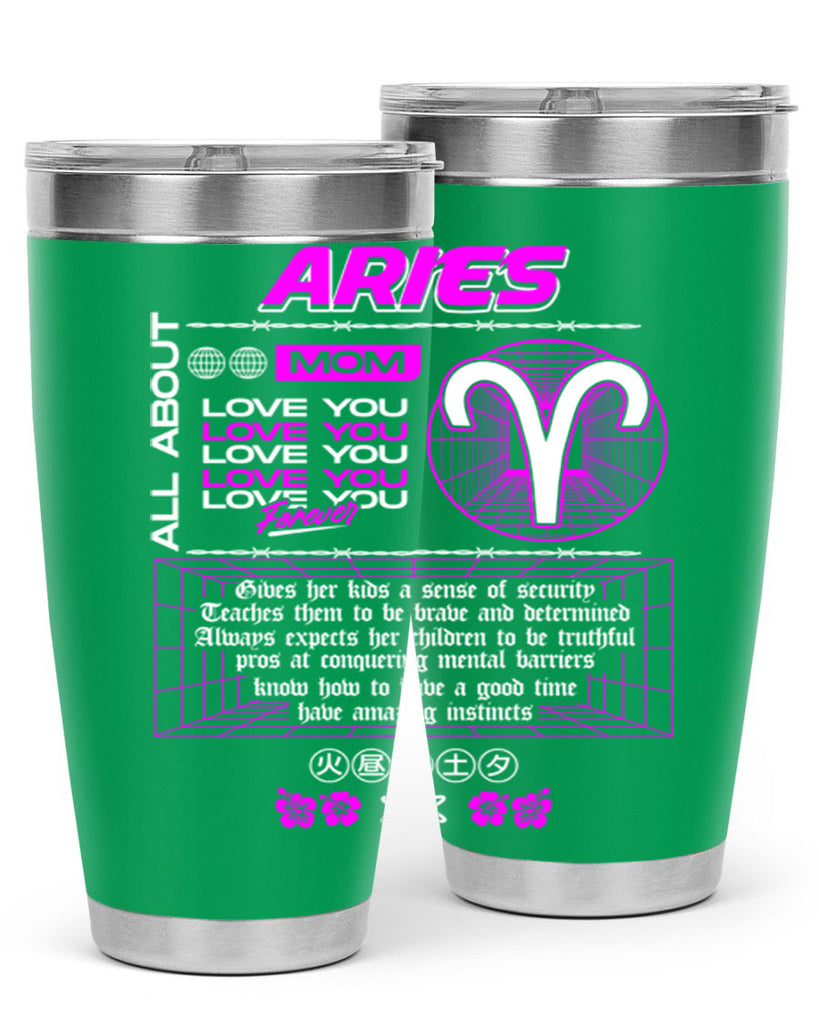 aries 138#- zodiac- Tumbler