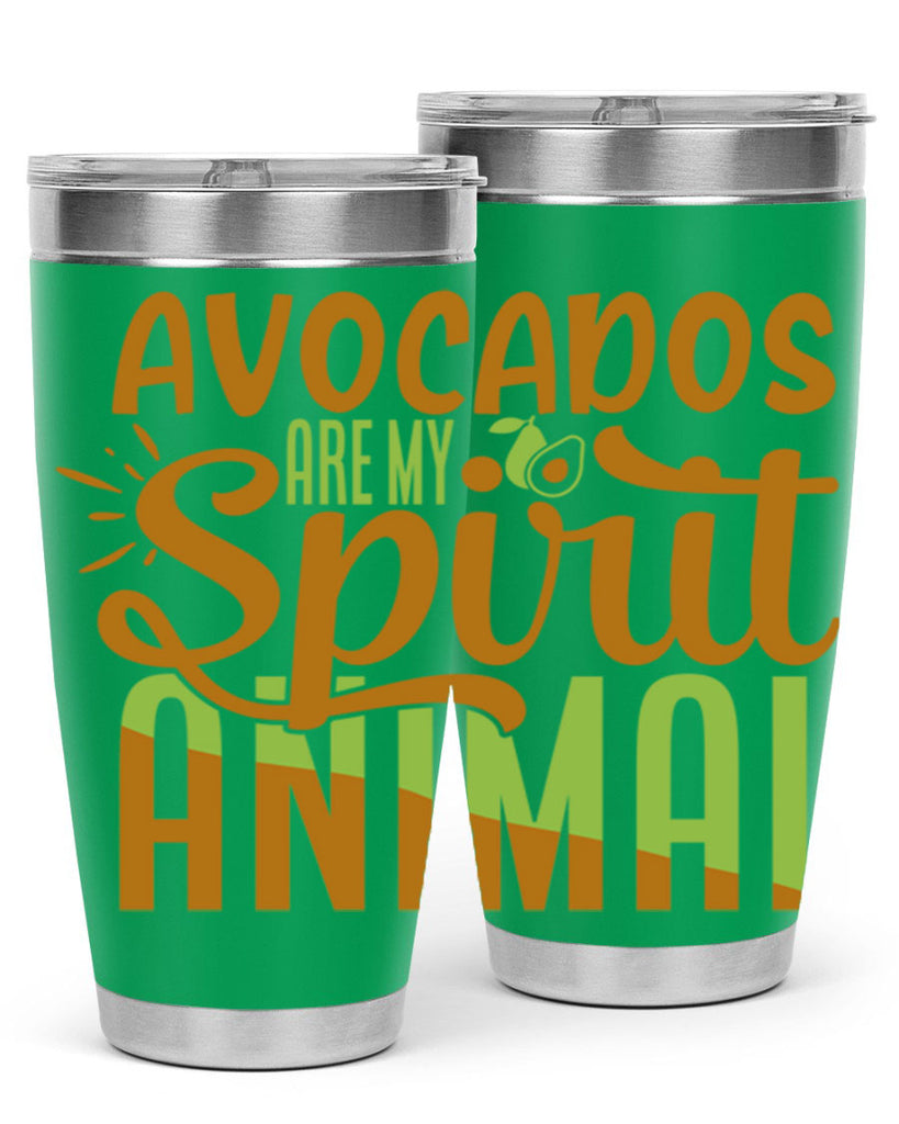 avocados are my spirit animal 9#- avocado- Tumbler