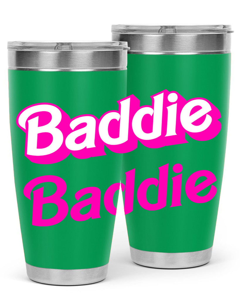 baddie 271#- black words phrases- Cotton Tank