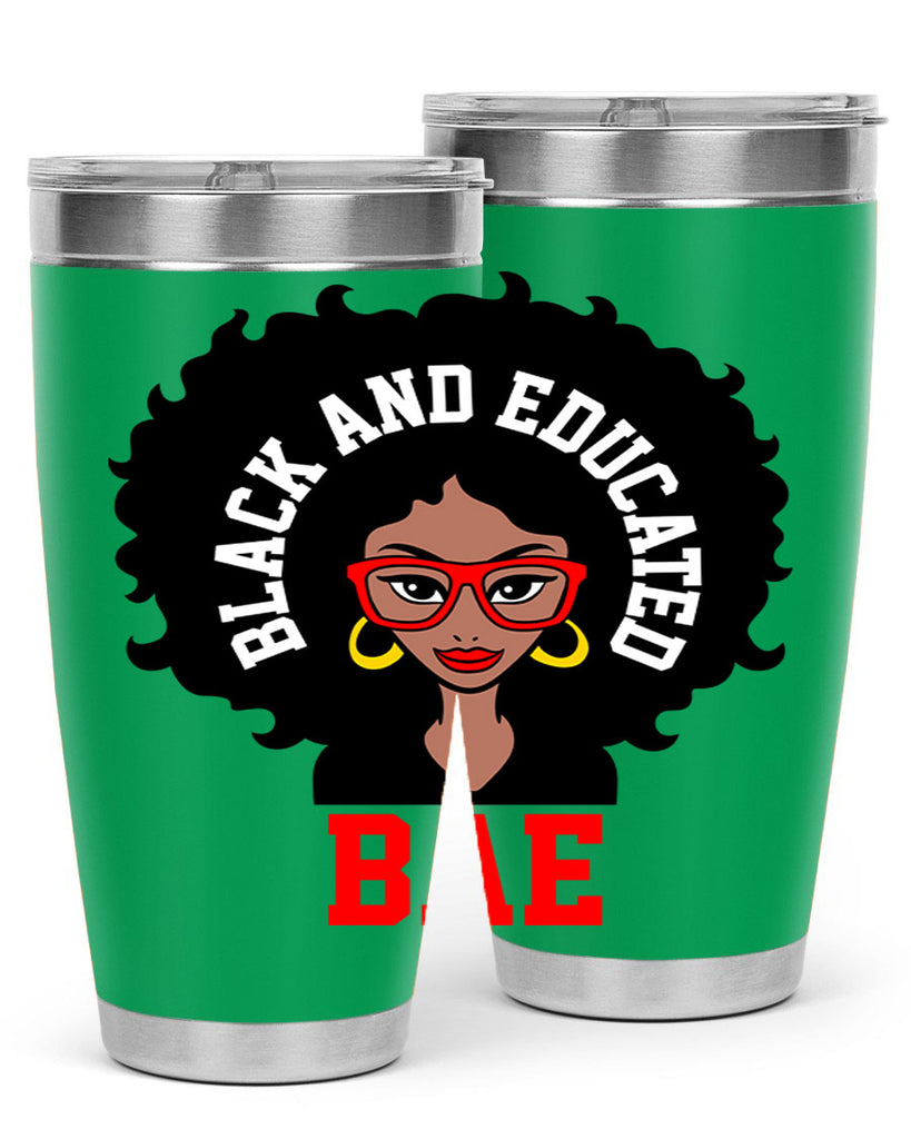 bae black and educated 267#- black words phrases- Cotton Tank