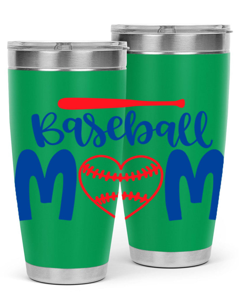 baseball mom 2077#- baseball- Tumbler