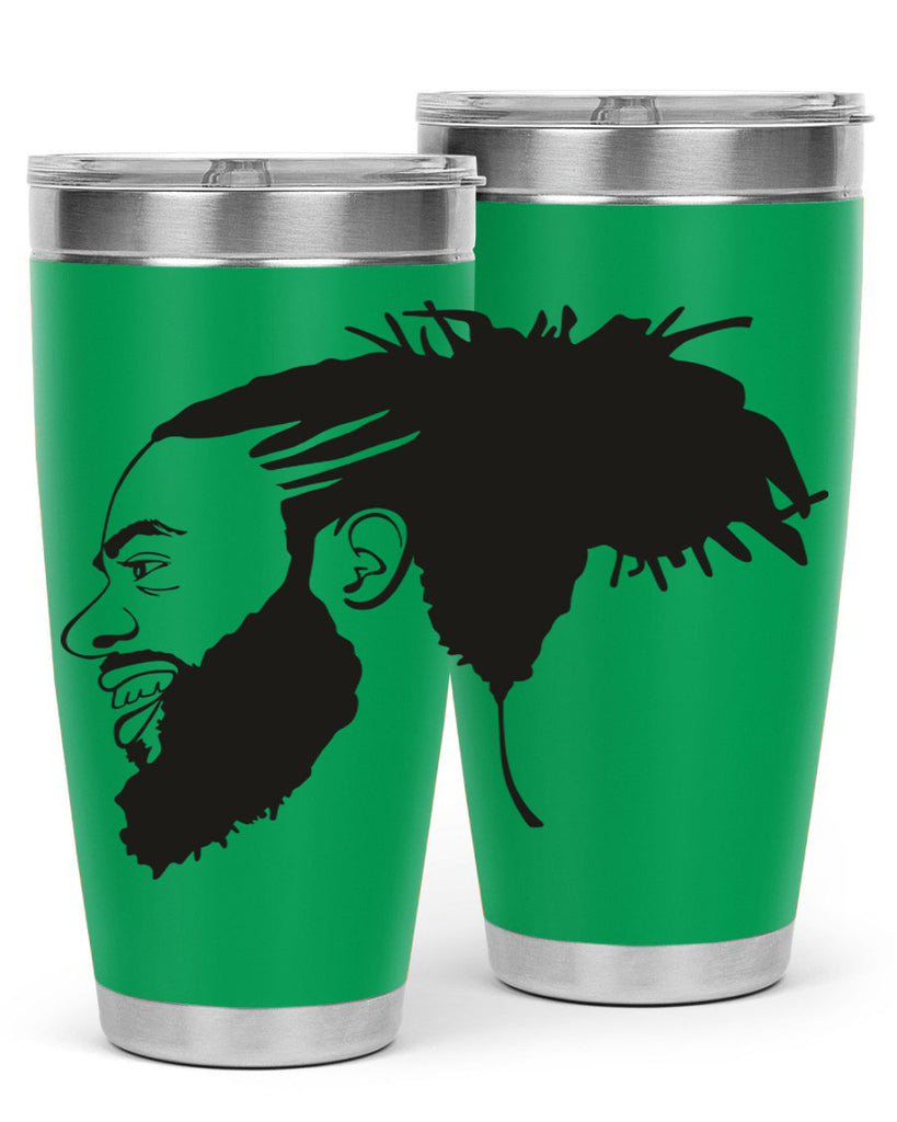 beardman 45#- black men - boys- tumbler