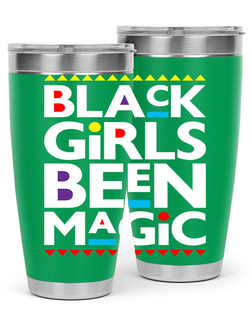 black girls been magic 243#- black words phrases- Cotton Tank