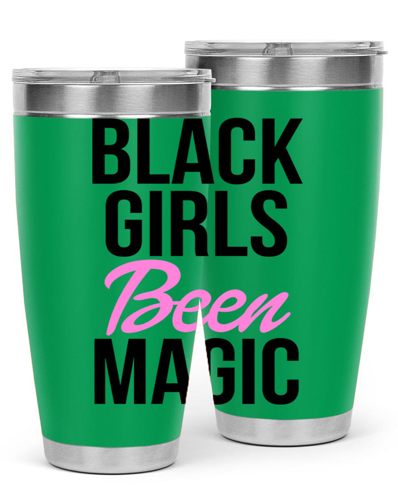 black girls been magic 244#- black words phrases- Cotton Tank