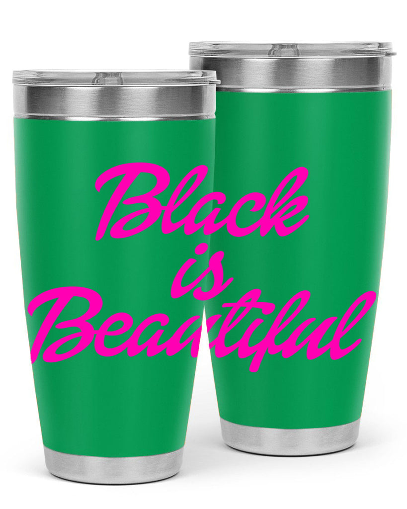 black is beautiful 200#- black words phrases- Cotton Tank