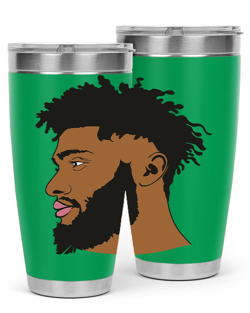 black man style 3#- black men - boys- tumbler
