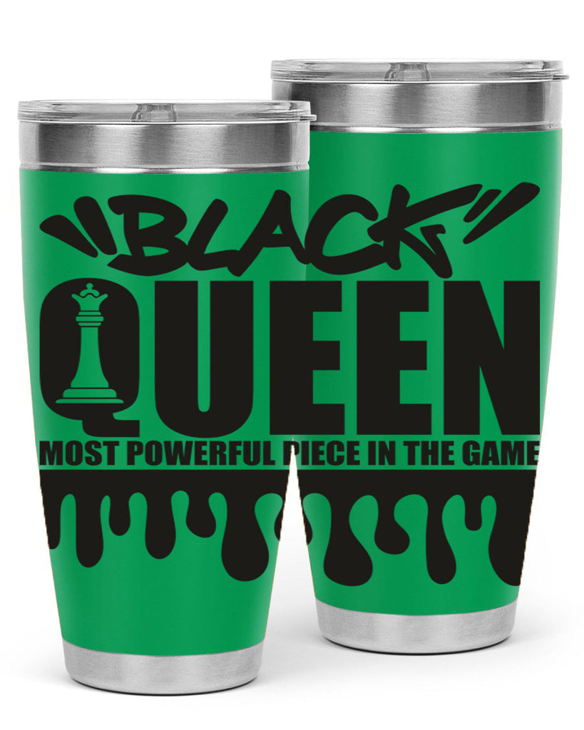 black queen 213#- black words phrases- Cotton Tank