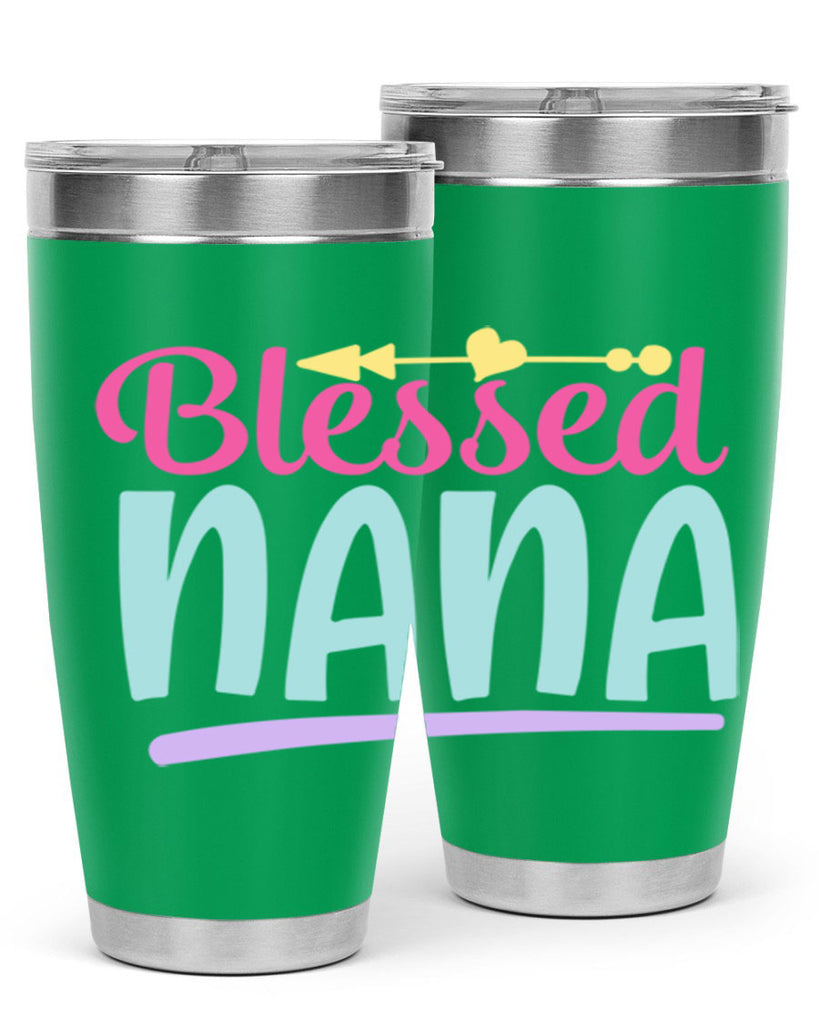 blessed nana 60#- grandma - nana- Tumbler