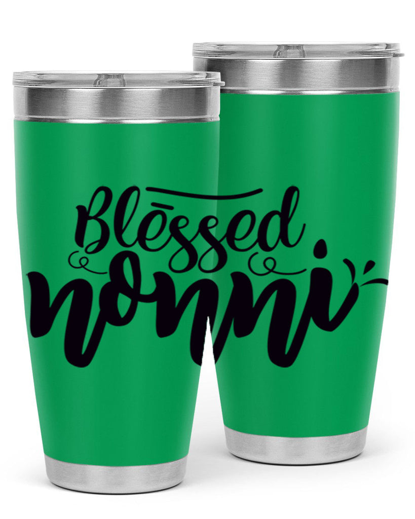 blessed nonni 57#- grandma - nana- Tumbler
