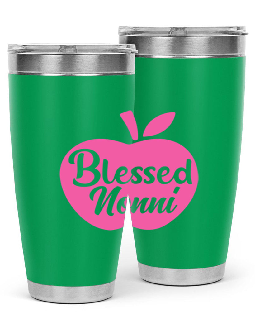 blessed nonni 58#- grandma - nana- Tumbler
