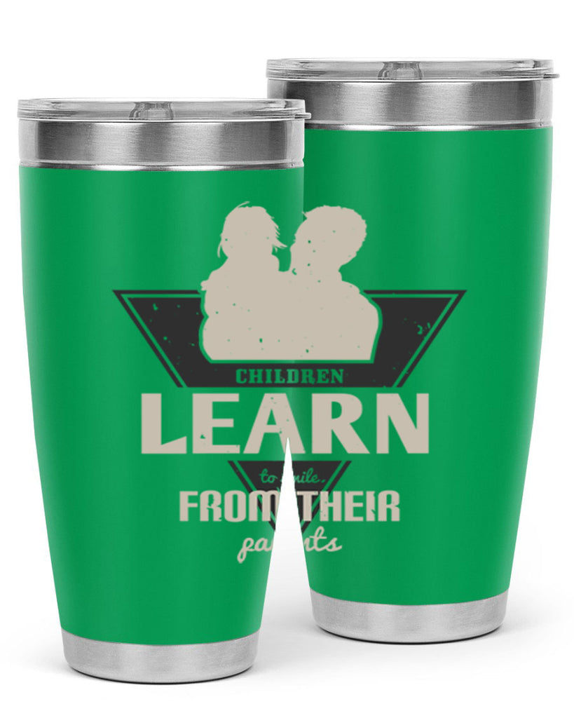 children learn to smile 250#- fathers day- Tumbler