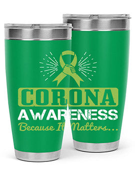 corona awareness because it matters Style 26#- corona virus- Tumbler