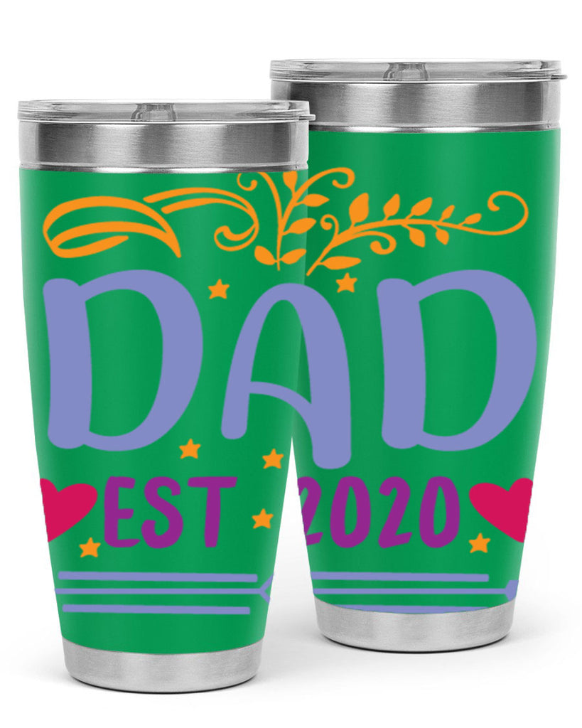 dad est 98#- fathers day- Tumbler