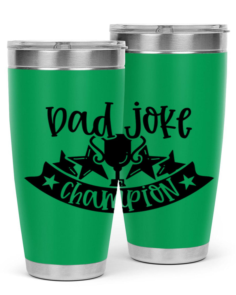 dad joke champion 66#- fathers day- Tumbler