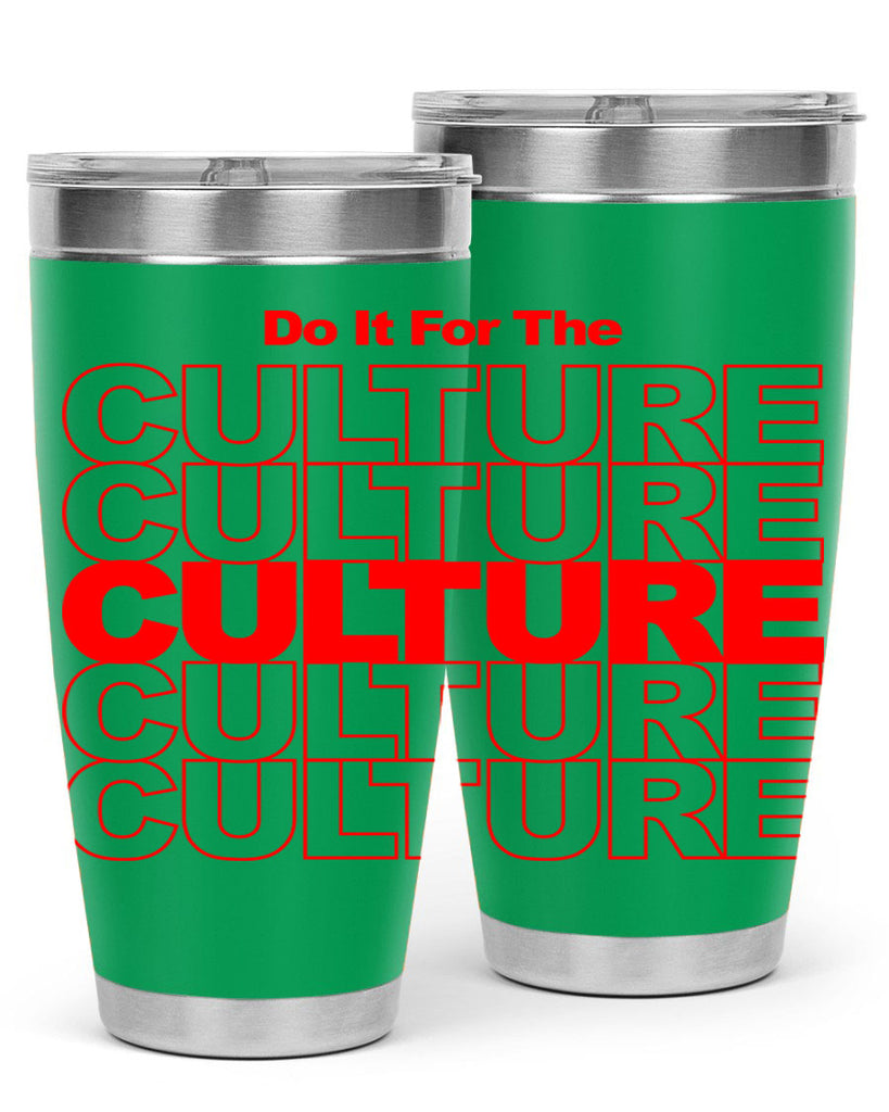 do it for the culture 170#- black words phrases- Cotton Tank