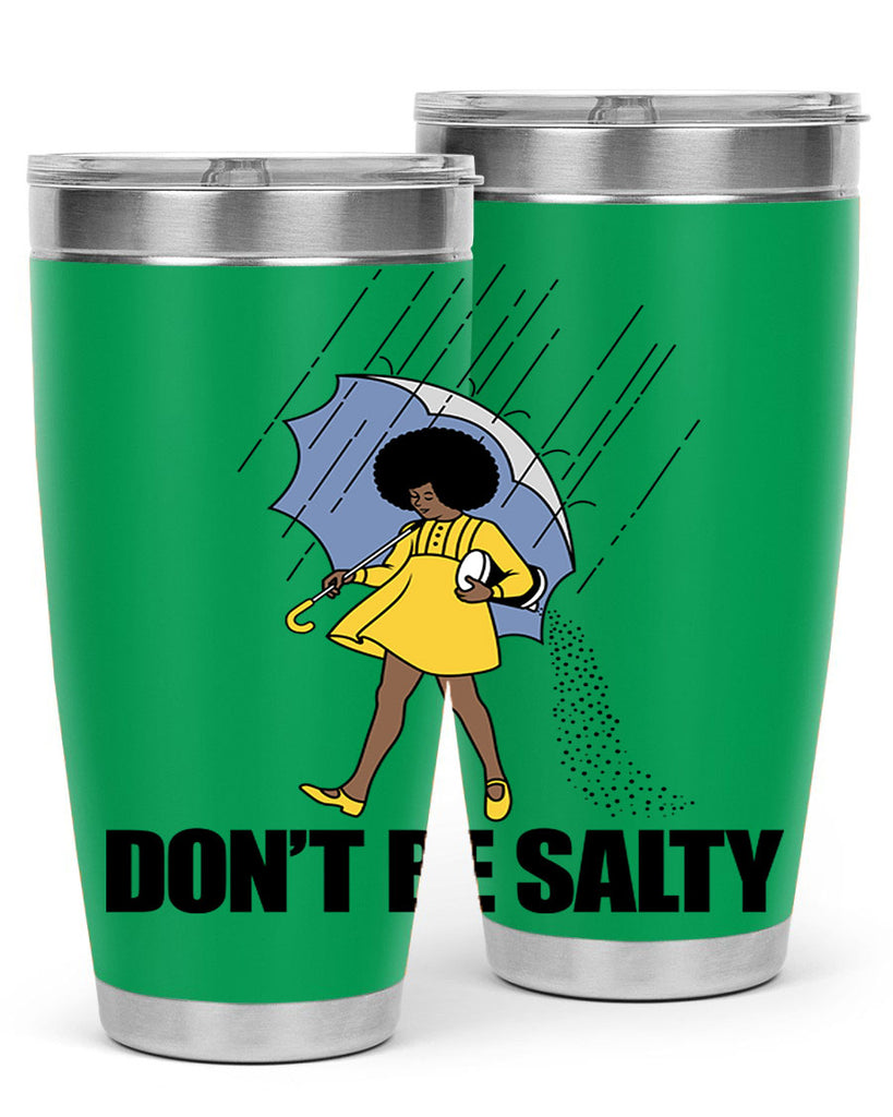dont be salty 169#- black words phrases- Cotton Tank