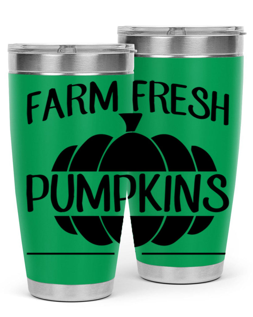 farm fresh pumpkins 173#- fall- Tumbler
