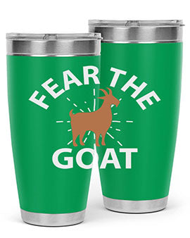 fear the goat Style 4#- goat- Tumbler