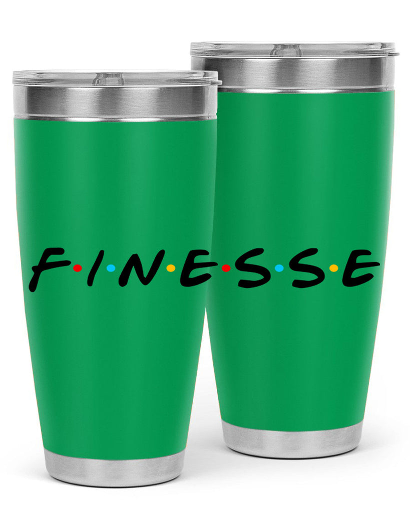finesse 156#- black words phrases- Cotton Tank