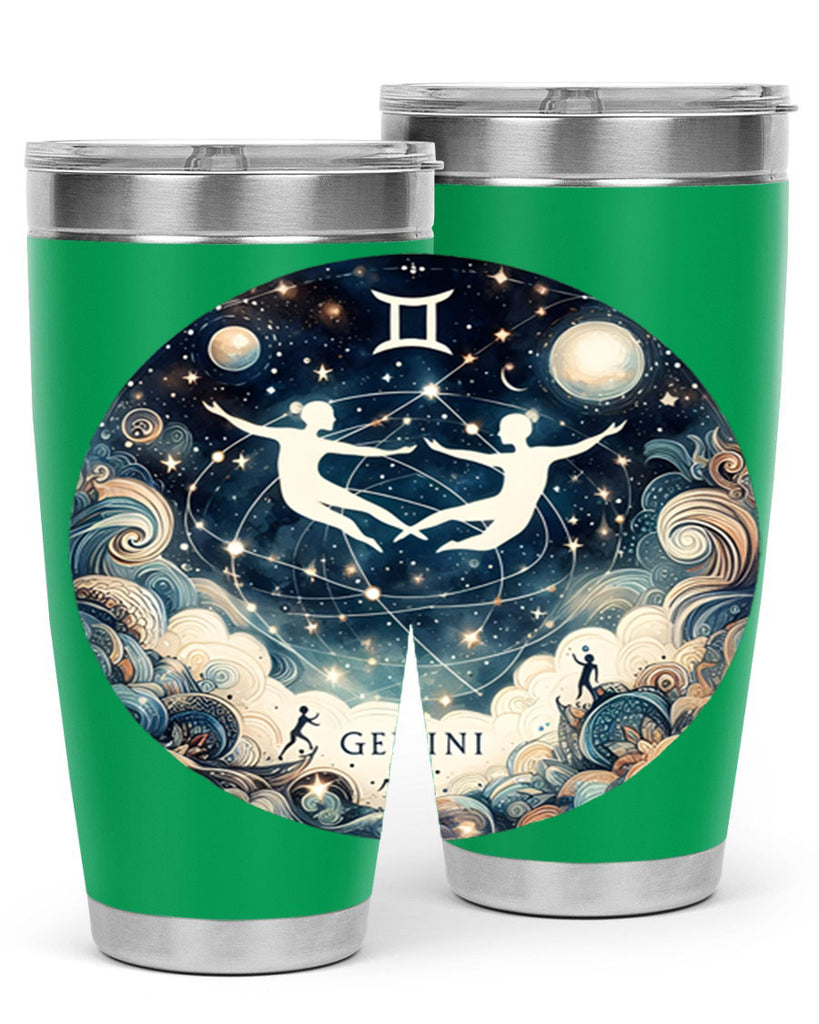 gemini 249#- zodiac- Tumbler