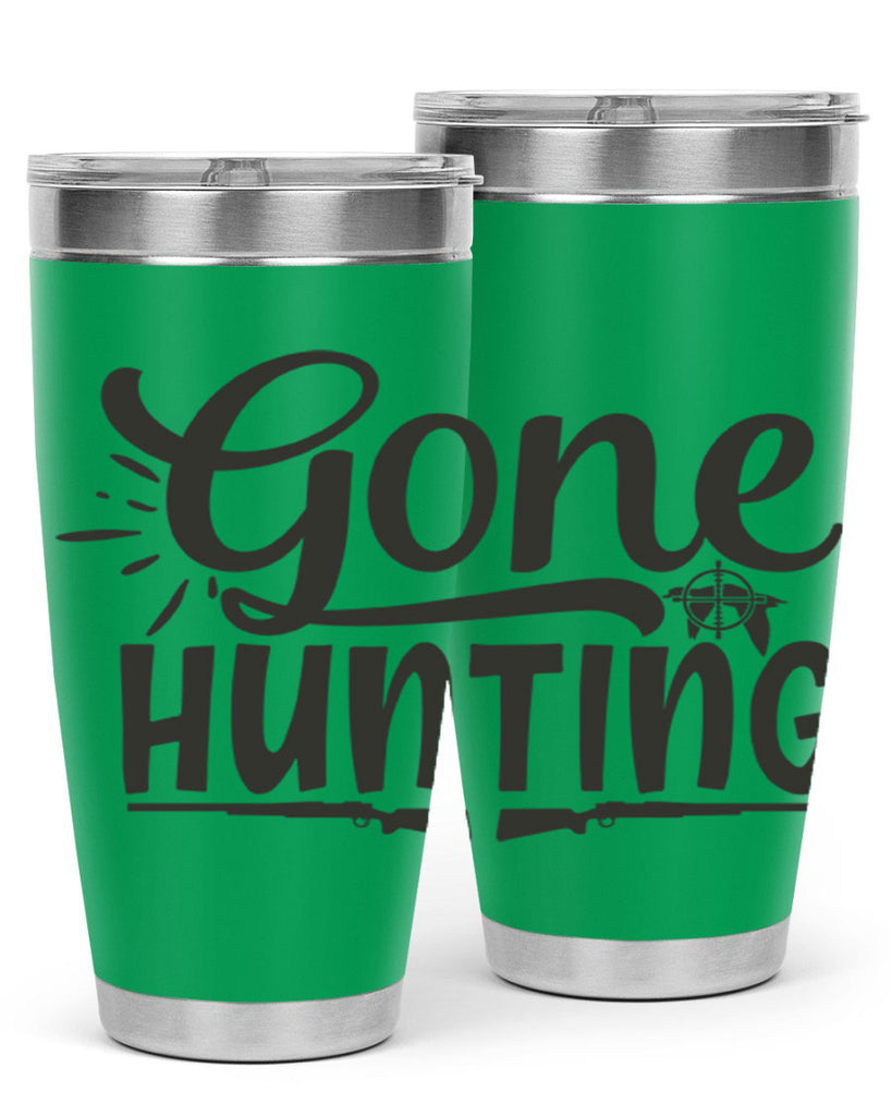 gone hunting 29#- hunting- Tumbler