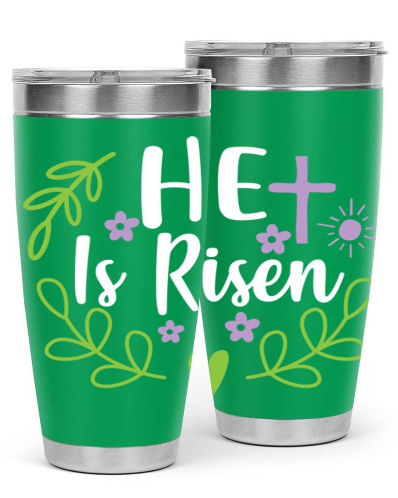 he is risen 79#- easter- Tumbler