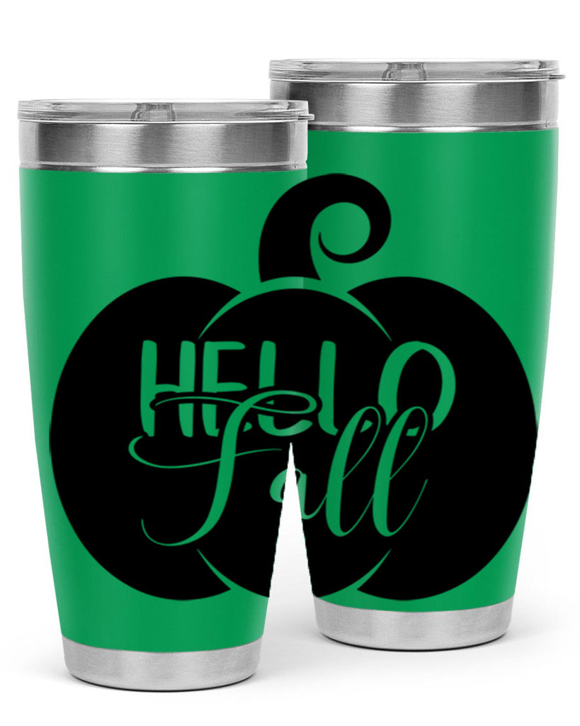 hello fall 275#- fall- Tumbler