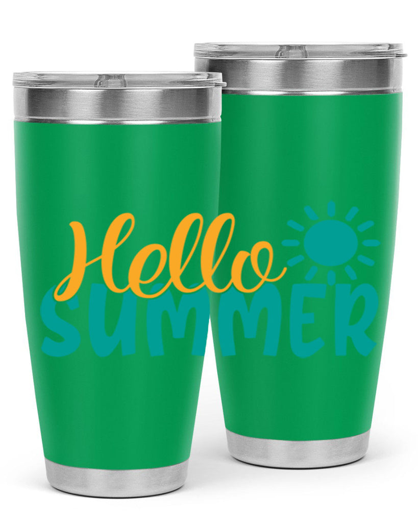 hello summer Style 98#- summer- Tumbler