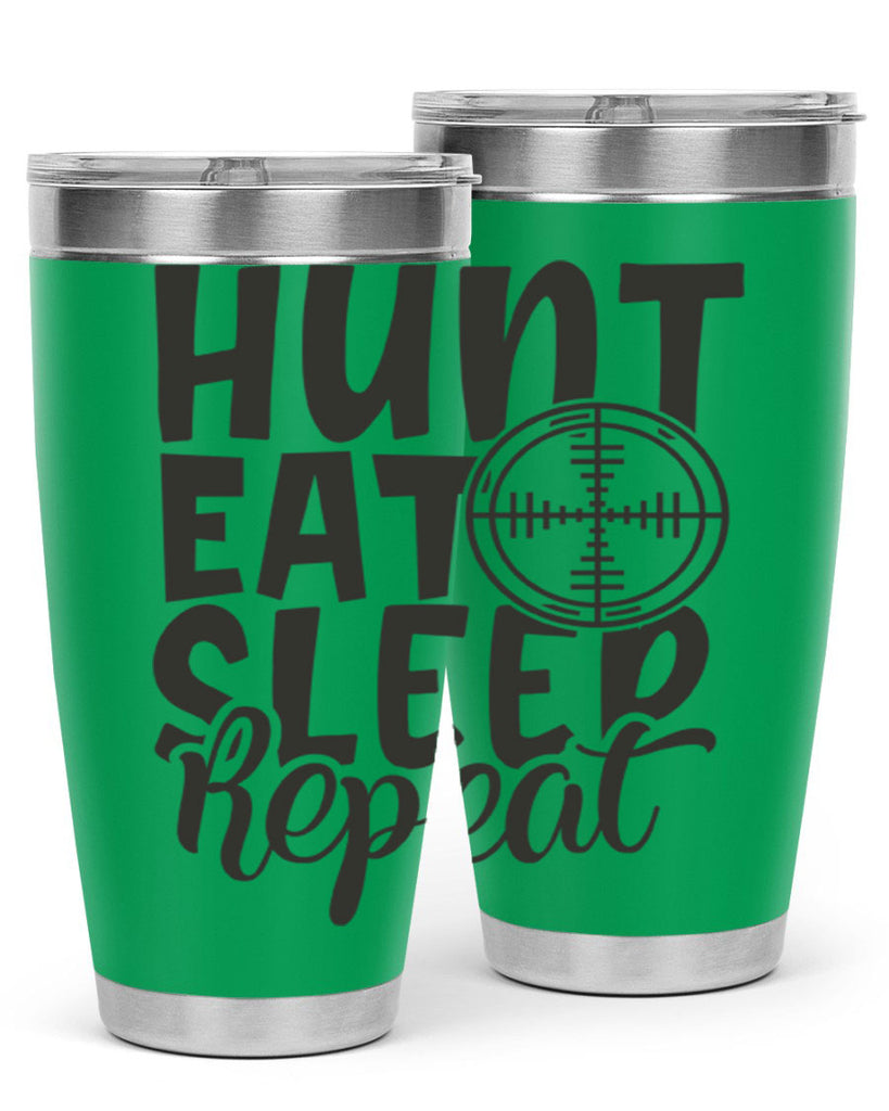 hunt eat sleep repeat 11#- hunting- Tumbler